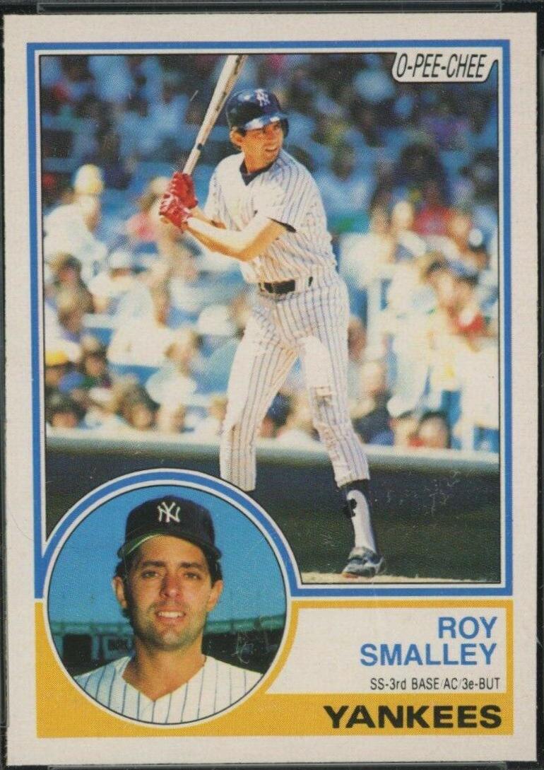 Roy Smalley #38 Baseball Cards 1983 O Pee Chee
