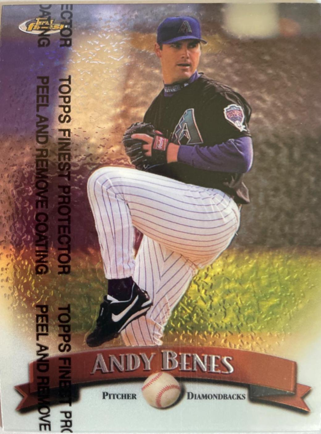 Andy Benes #201 Baseball Cards 1998 Finest