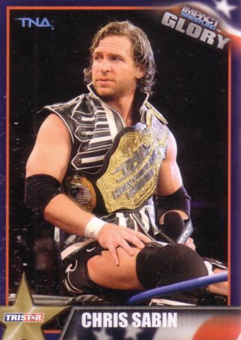 Chris Sabin #8 Wrestling Cards 2013 TriStar TNA Impact Glory