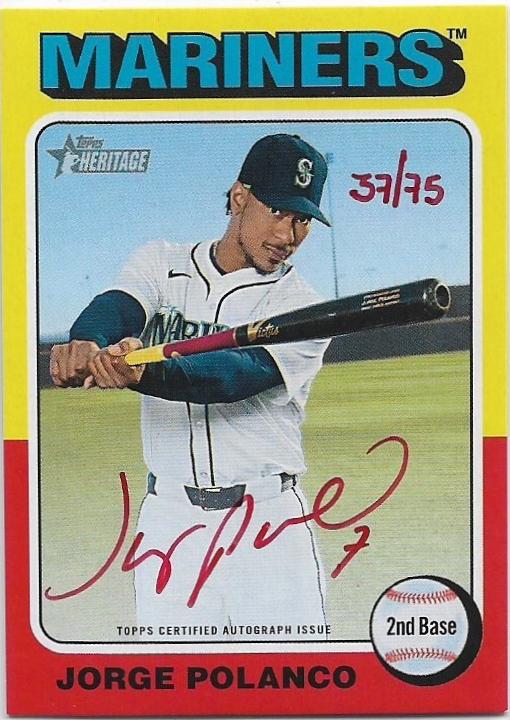 Jorge Polanco [Red Ink Special Edition] #ROA-JP