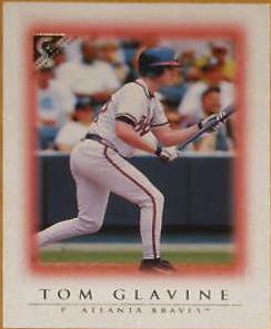 Tom Glavine #47 Baseball Cards 1999 Topps Gallery