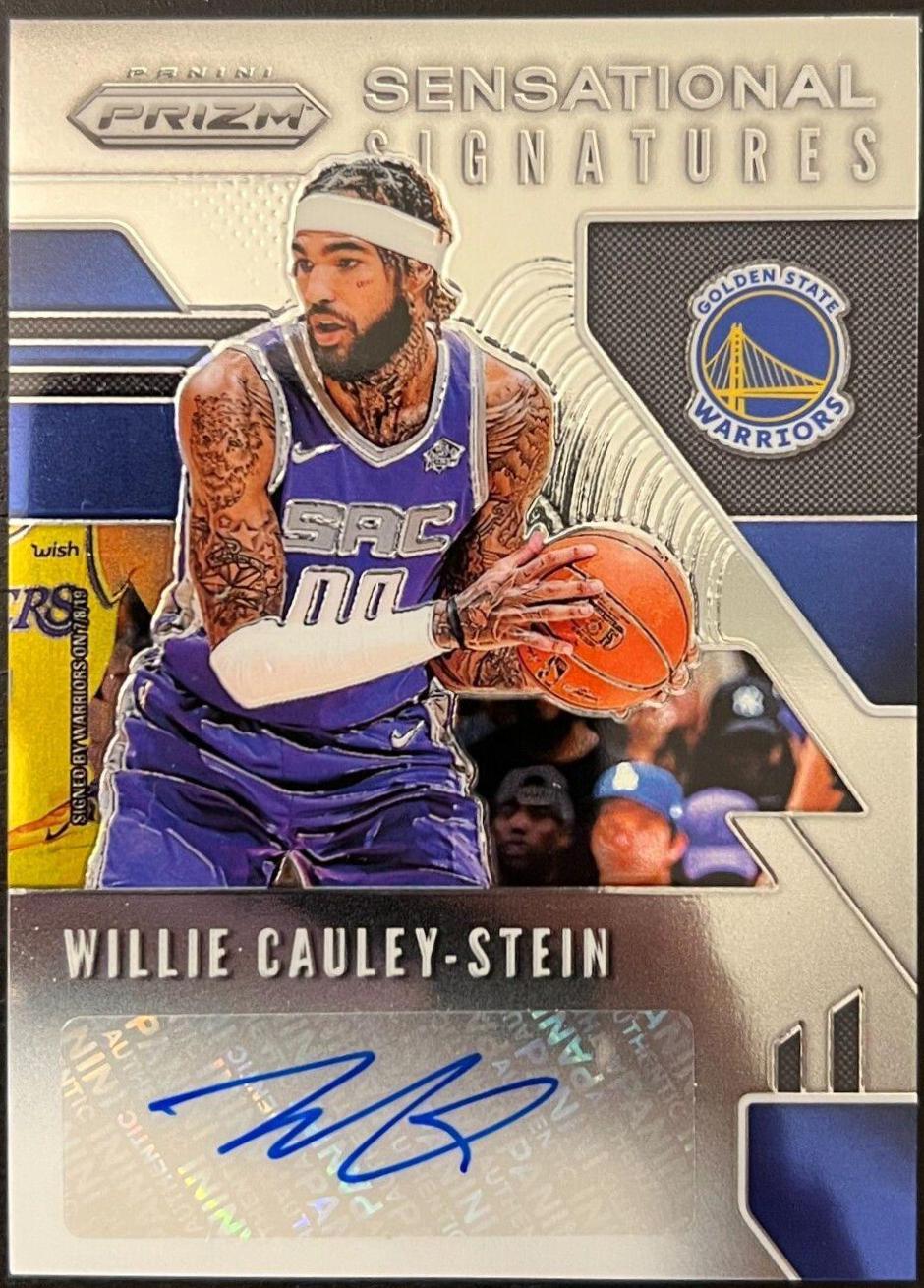Willie Cauley-Stein #SS-WCS 2019-20 Panini Prizm Basketball Sensational Signatures