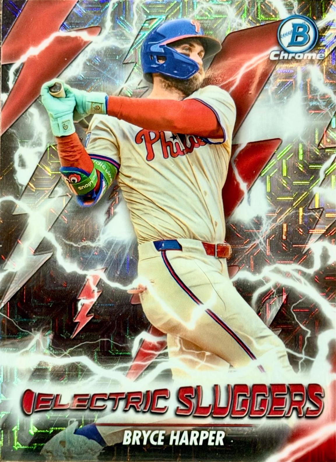2026 Bowman Electric Sluggers Bryce Harper [Mojo] #ES-6 card