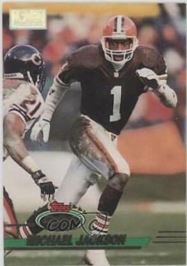 Michael Jackson #4 Football Cards 1993 Stadium Club