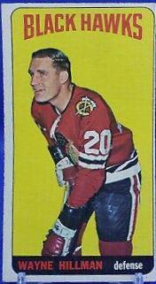 Wayne Hillman #41 Hockey Cards 1964 Topps