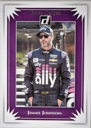 Jimmie Johnson #E4 Racing Cards 2020 Panini Donruss Nascar Elite Series