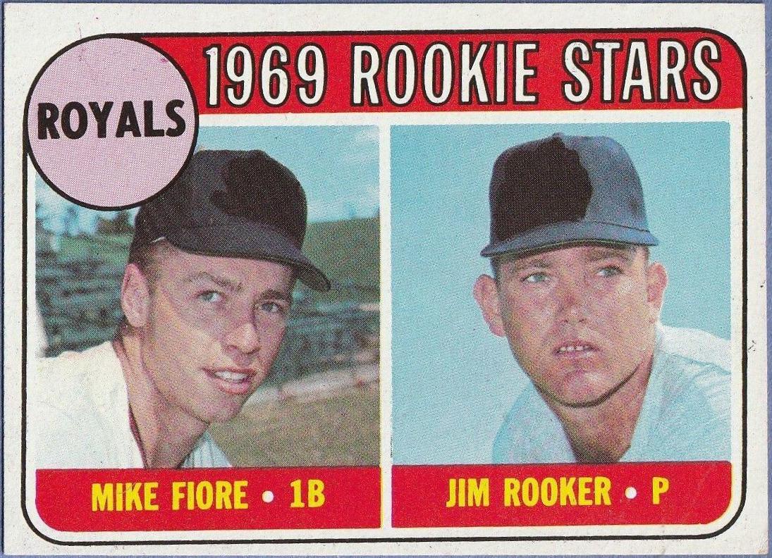 1969 Royals 1969 Rookie Stars: Mike Fiore / Jim Rooker #376