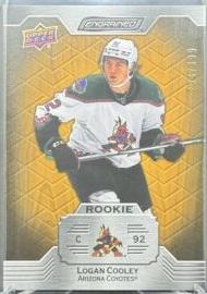 Logan Cooley #102 Hockey Cards 2023 Upper Deck Engrained