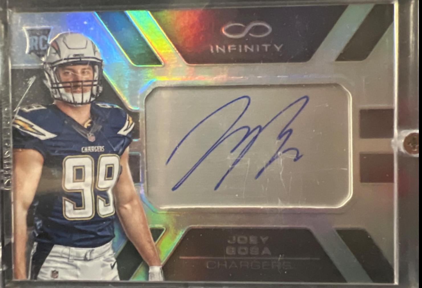 Joey Bosa #183 Football Cards 2016 Panini Infinity Rookie Autograph