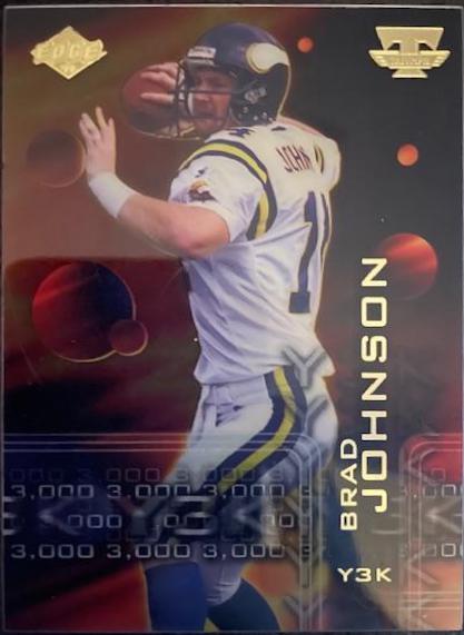 Brad Johnson #KK-41 Football Cards 1999 Collector's Edge Triumph K Klub Y3k