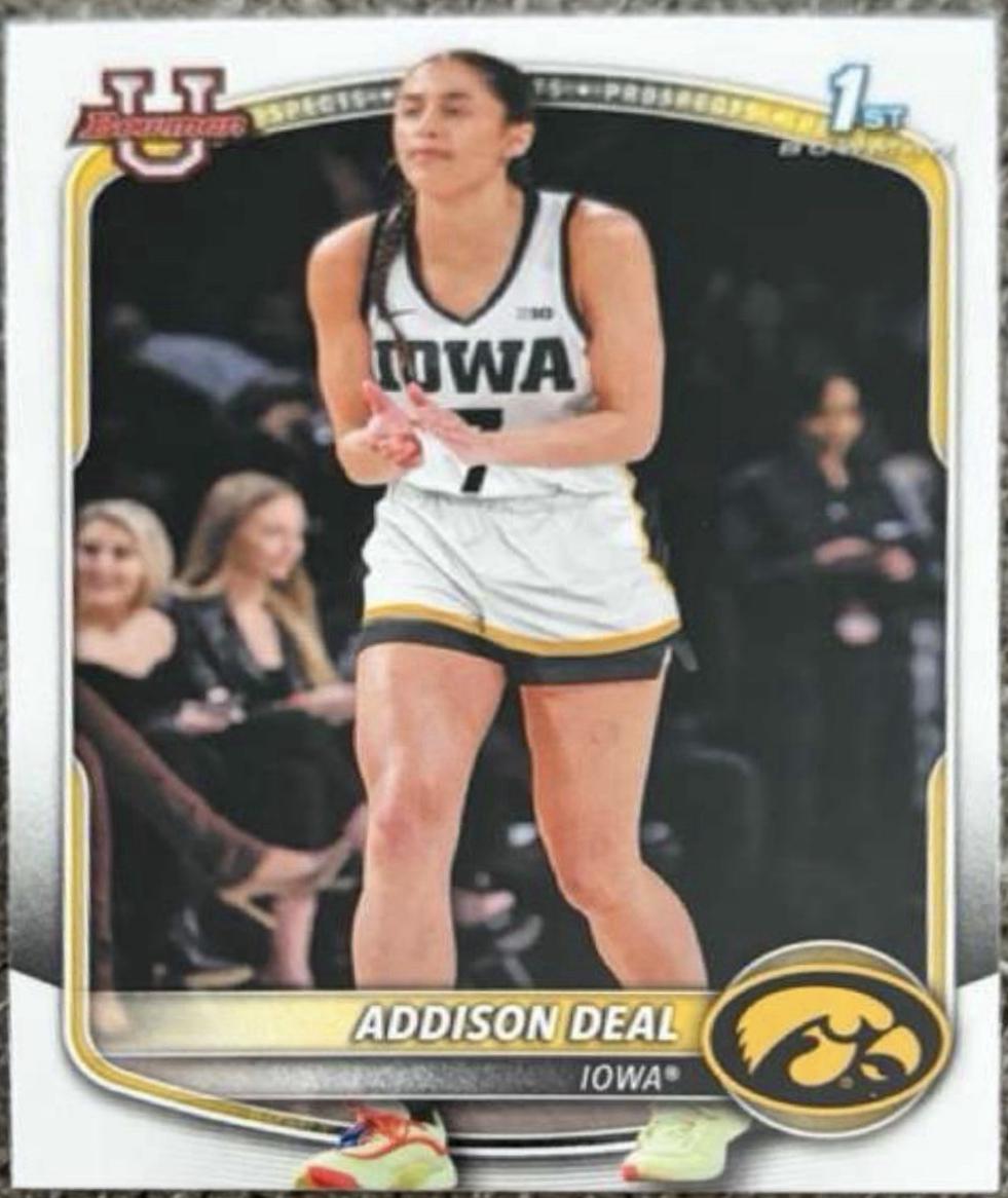 Addison Deal [Bowman Logo Pattern] #BPP-50 Prices | 2025 Bowman ...