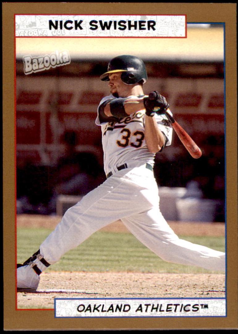Nick Swisher [Gold Chunks] #179