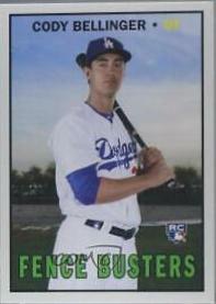 Cody Bellinger #88 Baseball Cards 2017 Topps Throwback Thursday