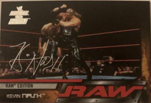 Kevin Nash #4 Wrestling Cards 2002 Fleer WWE Raw vs Smackdown