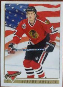 Jeremy Roenick #500 Hockey Cards 1994 Topps Premier
