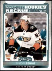 Simon Benoit #643 Hockey Cards 2021 Upper Deck O Pee Chee Update Prices