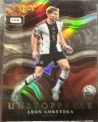 Leon Goretzka #8 Soccer Cards 2022 Panini Select FIFA Unstoppable