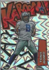 Tony Romo #K32 Football Cards 2022 Panini Absolute Kaboom Vertical