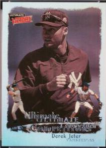 Derek Jeter #U6 Baseball Cards 1999 Ultimate Victory Competitors