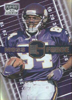Randy Moss #GF16 Football Cards 1999 Playoff Momentum Gridiron Force