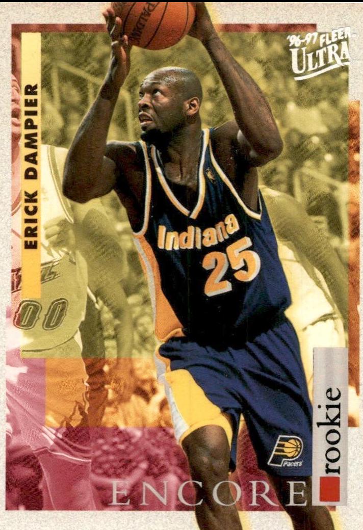Erick Dampier #268 Basketball Cards 1996 Ultra