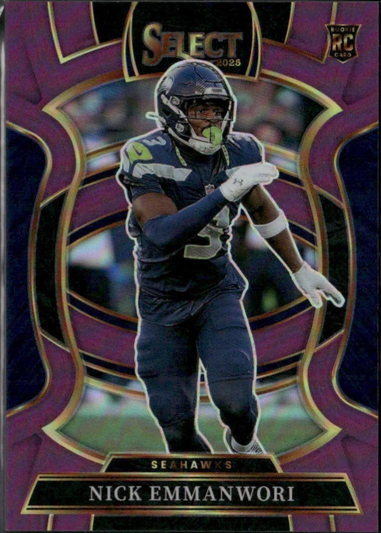 Nick Emmanwori [Purple Prizm] #15 Prices | 2025 Panini Select