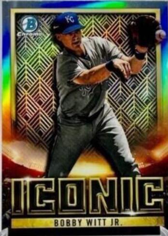 Bobby Witt Jr. #BI-6 Baseball Cards 2023 Bowman Chrome Iconic