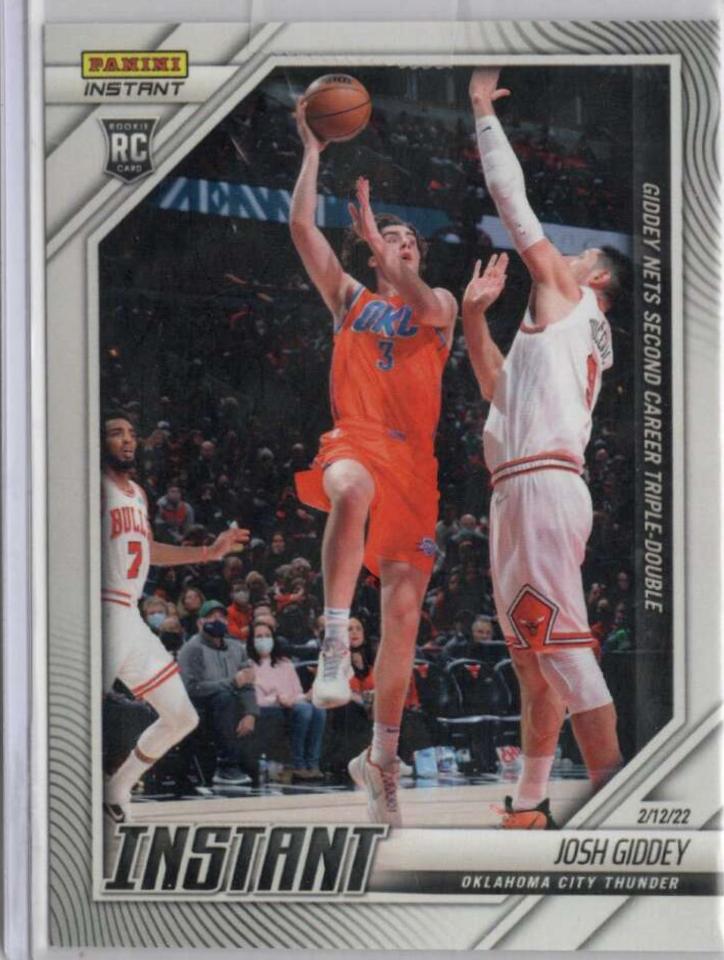 Josh Giddey #127 2021 Panini Instant NBA