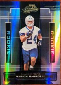 Marion Barber #167 2005 Playoff Absolute Memorabilia Football
