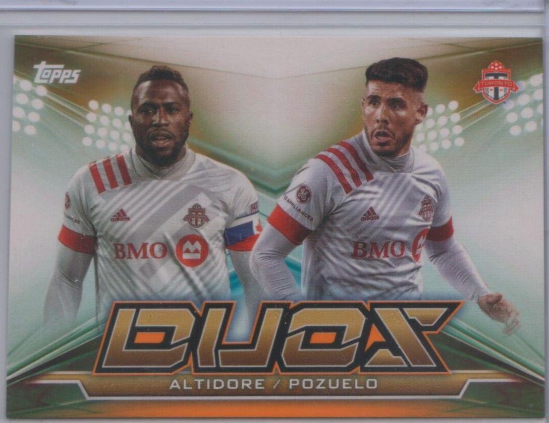 Jozy Altidore & Alejandro Pozuelo #MD-14 Soccer Cards 2020 Topps MLS Duos