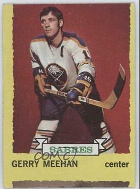 Gerry Meehan #22 Hockey Cards 1973 Topps