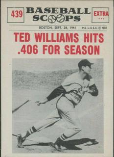 Ted Williams Hits: .406 for Season