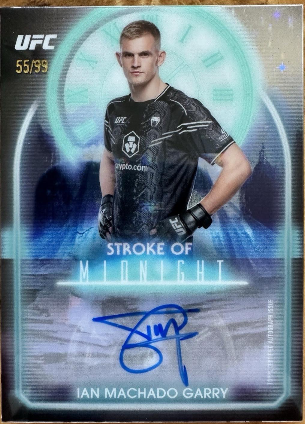 UFC SELECT　イアン・ギャリー　サインカード Ian Machado Garry [Twilight] #SMA-IG Prices | 2025 Topps Midnight