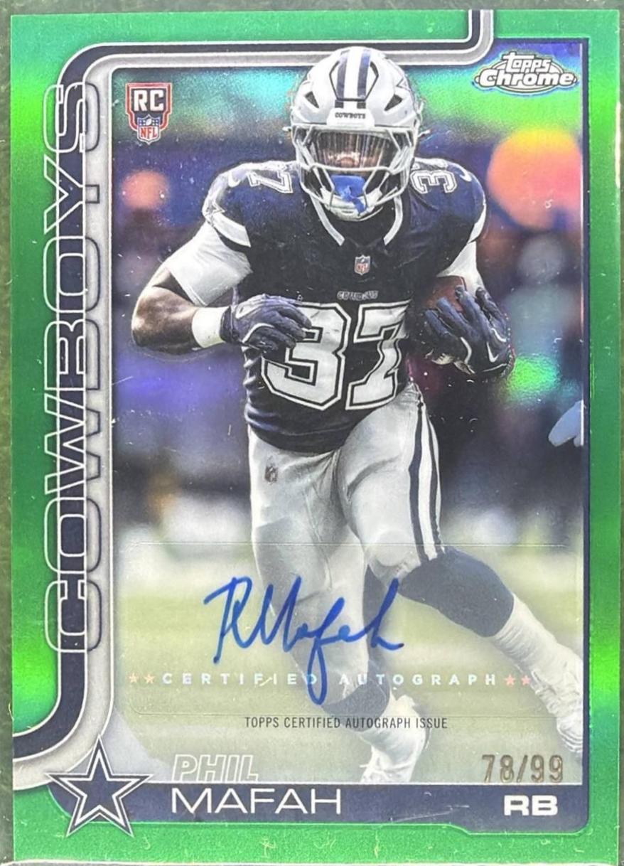 Phil Mafah [Green Refractor] #RA-PM
