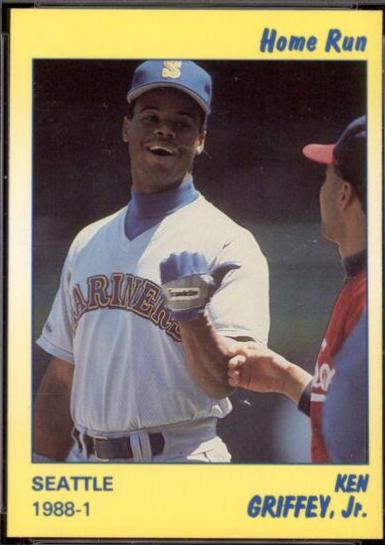 Ken Griffey Jr. #39 Baseball Cards 1991 Star Home Run Series