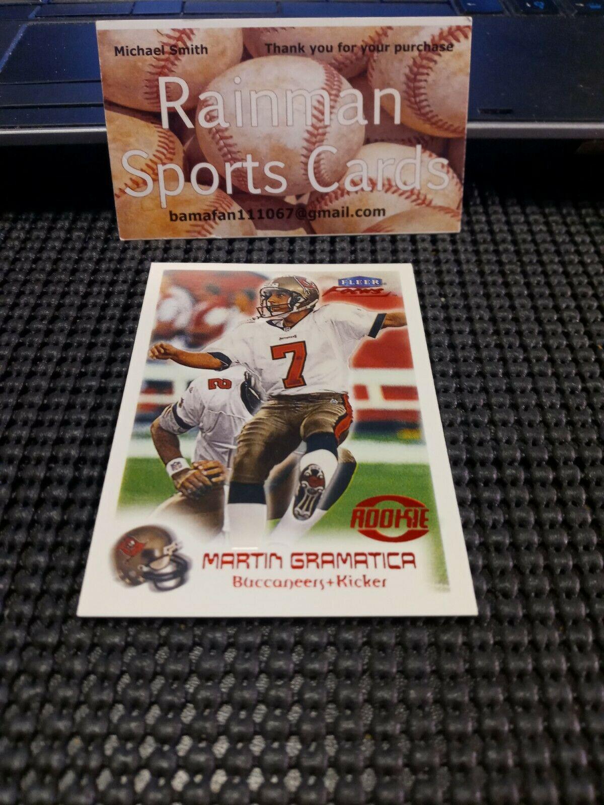 Martin Gramatica #105R Football Cards 1999 Fleer Focus