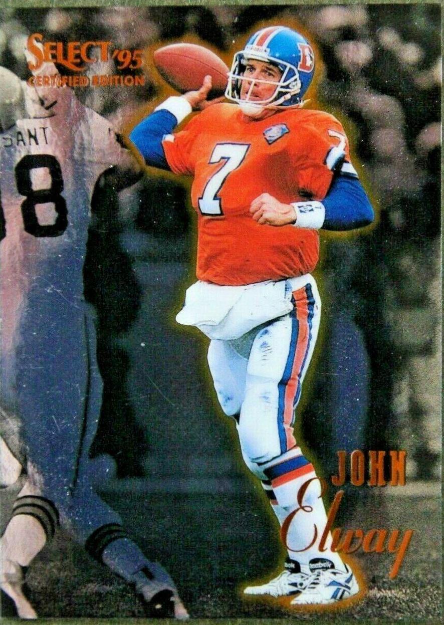John Elway #46 1995 Panini Select Certified Football