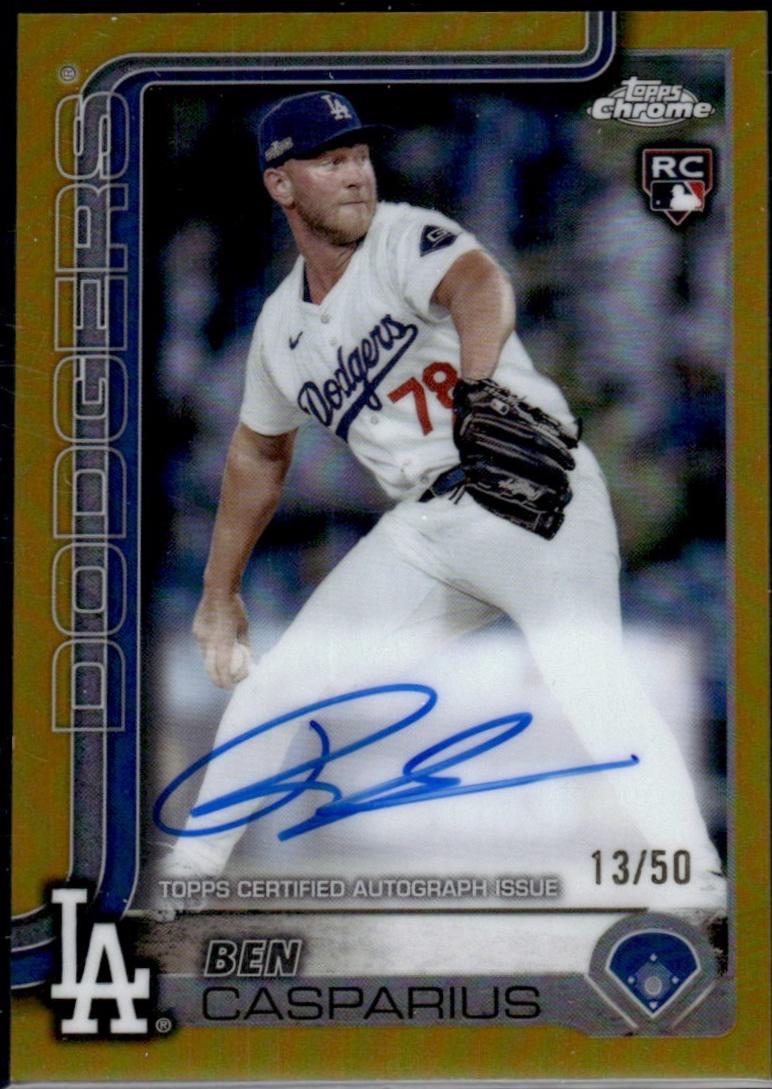 Ben Casparius [Gold Refractor] #RA-BCA