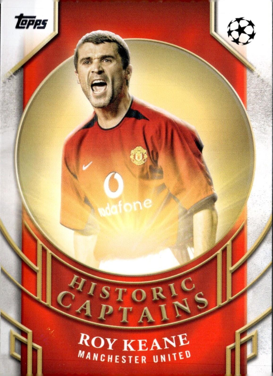 Roy Keane #HC-10 Soccer Cards 2024 Topps UEFA Historic Captains