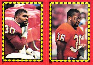 Stump Mitchell / Mark Haynes VAR- Joe Montana Back #27 / 178