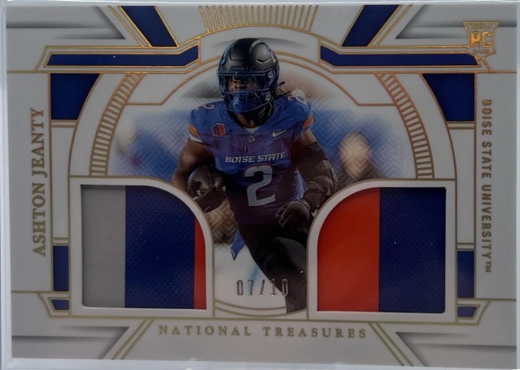 Ashton Jeanty #18 2025 Panini National Treasures Collegiate Football Saturday Treasures