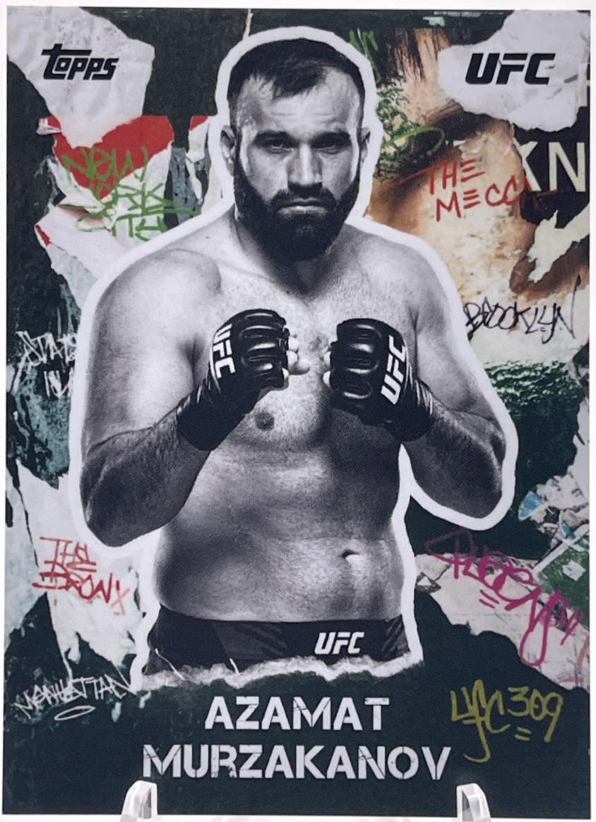 Azamat Murzakanov #GA-14 Ufc Cards 2024 Topps UFC NYC Graffiti Art