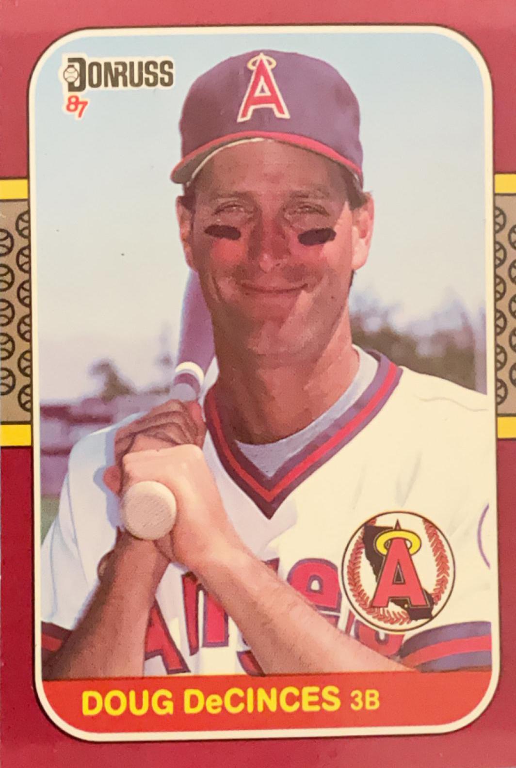 Doug DeCinces #1 Baseball Cards 1987 Donruss Opening Day