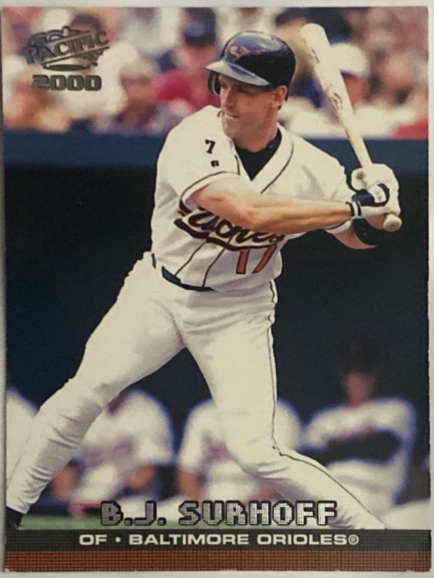 B.J. Surhoff #61 Baseball Cards 2000 Pacific