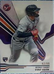 Colt Keith [Purple Refractor] #62 Baseball Cards 2024 Topps Pristine Prices