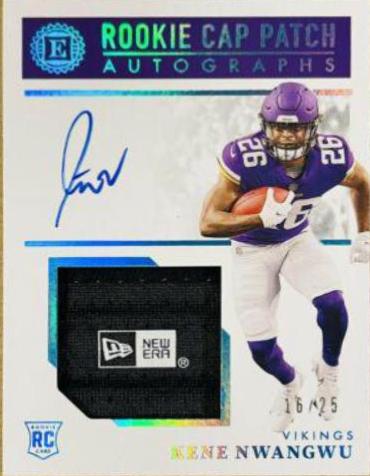 Kene Nwangwu [Cap Patch Autograph] #155