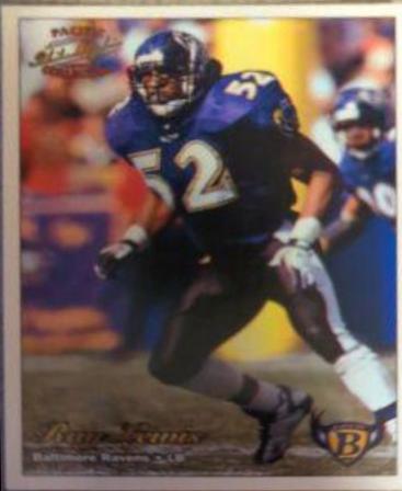 Ray Lewis #31 Football Cards 1997 Pacific Philadelphia