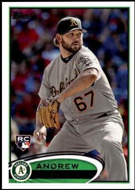 Andrew Carignan #202 Baseball Cards 2012 Topps