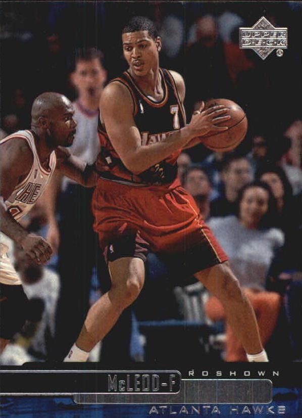 Roshown McLeod #1 Basketball Cards 1999 Upper Deck