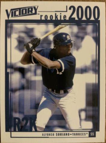 Alfonso Soriano #332 Baseball Cards 2000 Upper Deck Victory